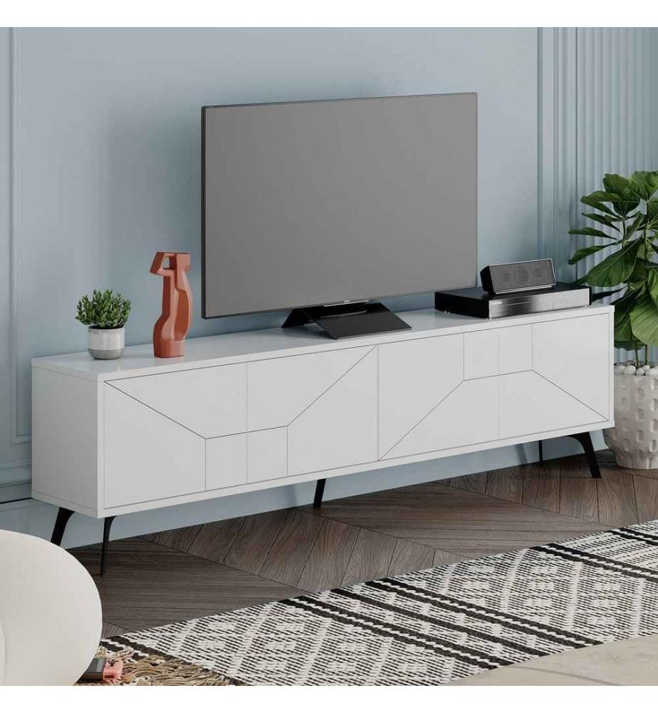 TV cabinet - Dune Blanc