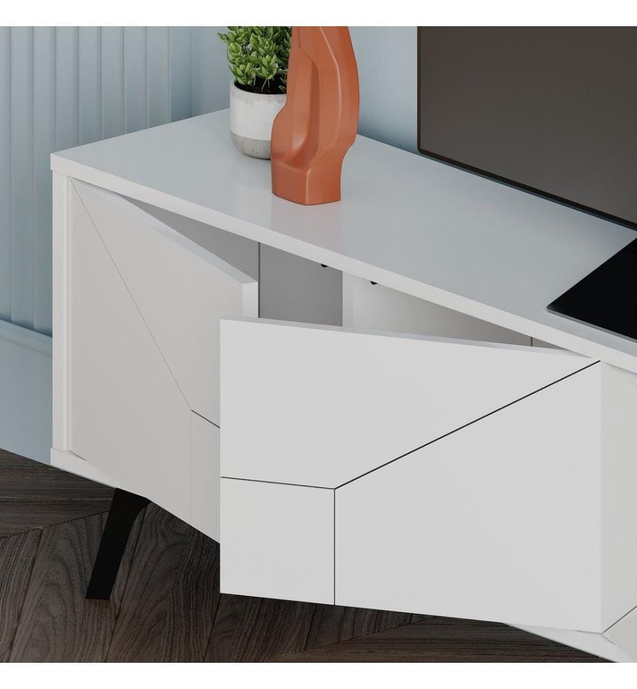 TV cabinet - Dune Blanc