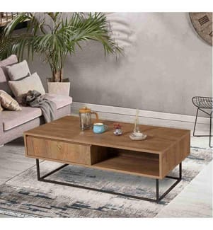 Coffee table - noyer noir