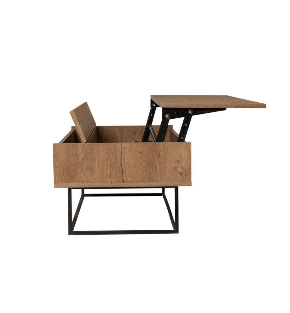 Table basse - noyer noir