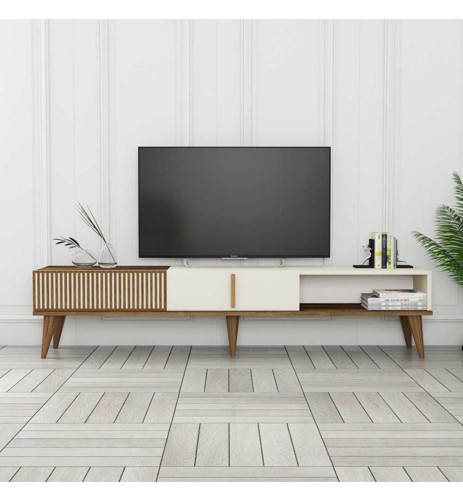 TV cabinet - walnut