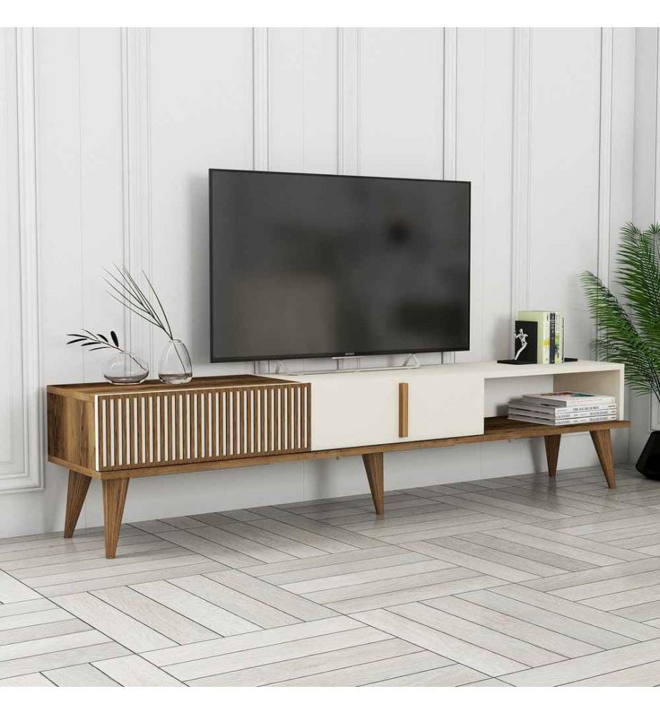 TV cabinet - walnut