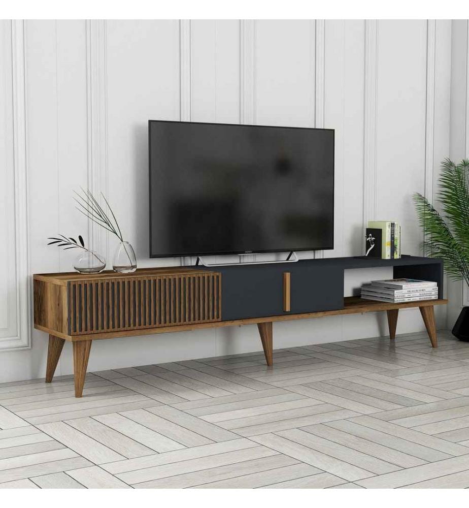 TV cabinet - walnut