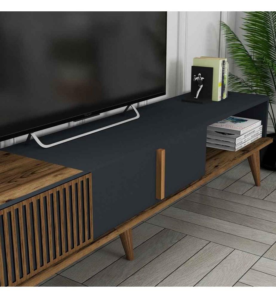 TV cabinet - walnut