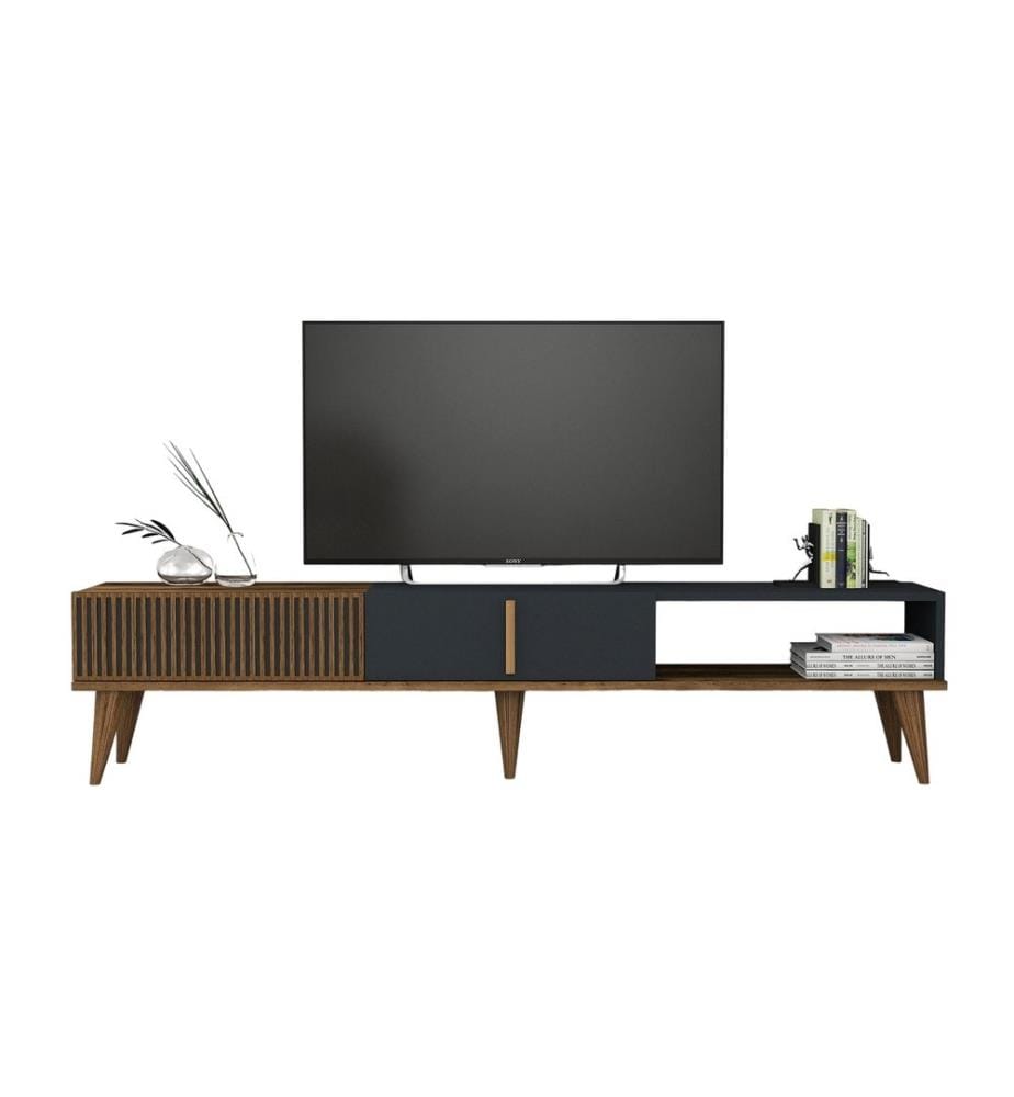 TV cabinet - walnut