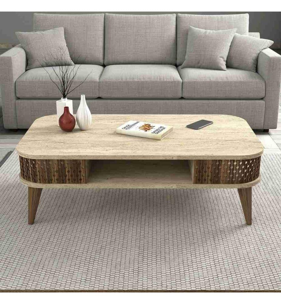 Table basse – Teck