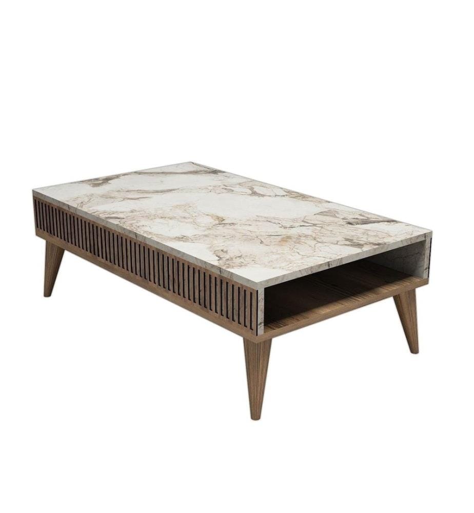 Table basse - noyer blanc