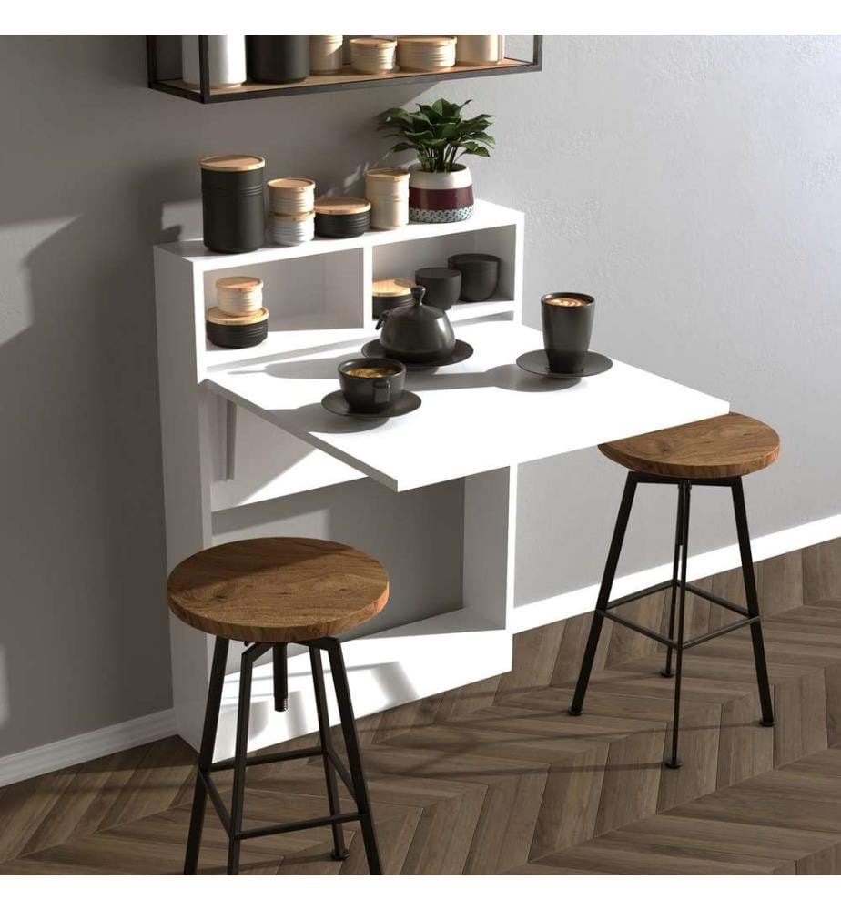 Folding table - white
