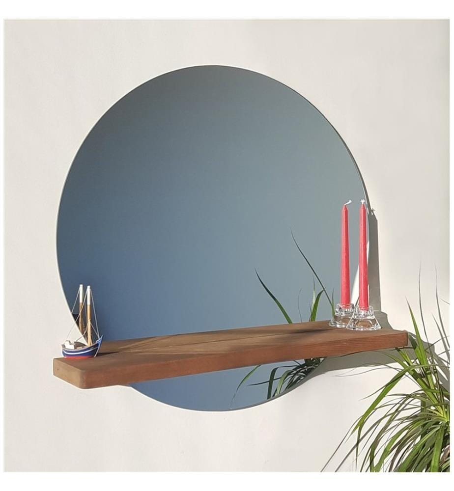 Miroir Mural – Noix
