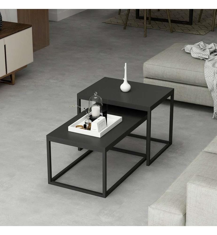 2er-Set Ausziehbarer Tisch