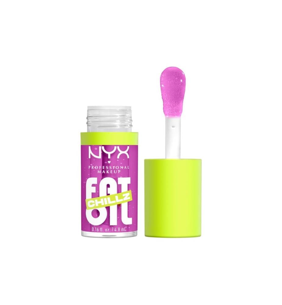 NYX Professional Makeup - Lip Gloss Fat Oil Chillz Strawberry Slush
