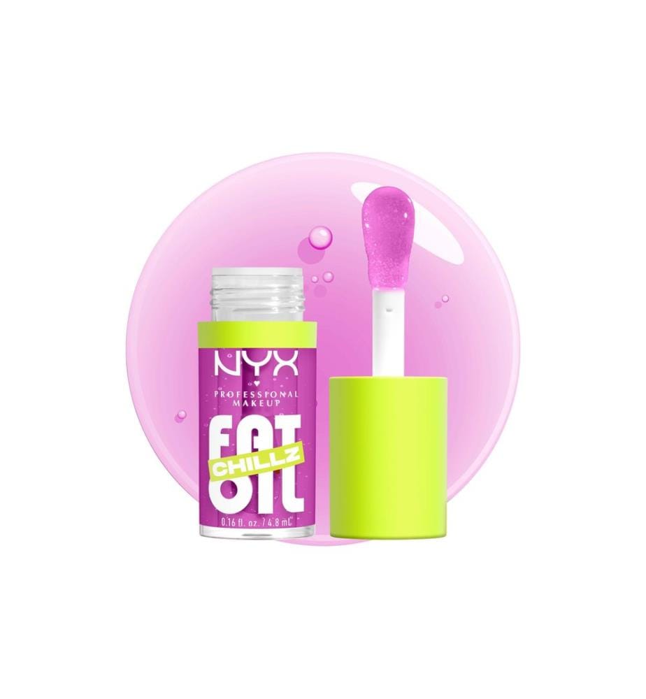 NYX Professional Makeup - Lip Gloss Fat Oil Chillz Strawberry Slush