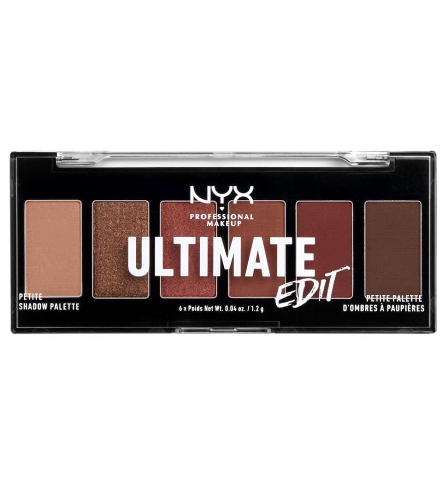NYX Professional Makeup - Lidschatten-Palette Ultimate Warm mehrfarbig