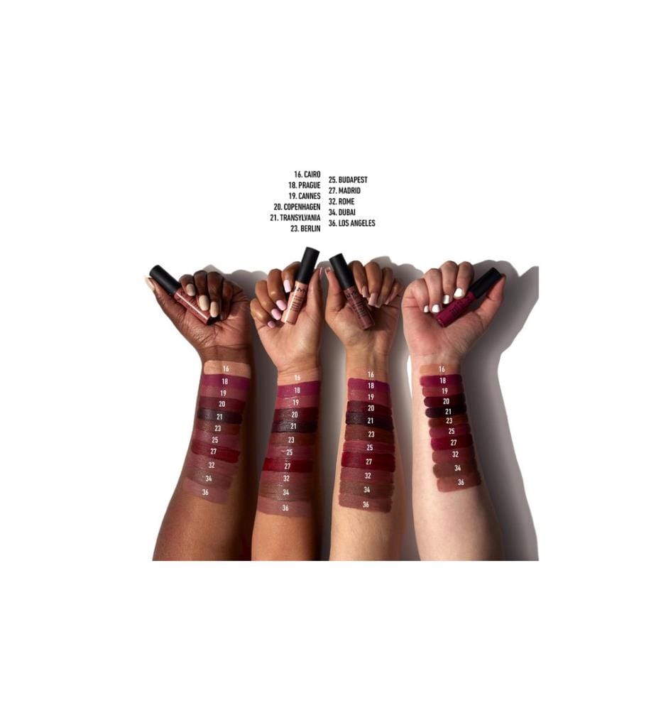 NYX Professional Makeup - Rouge à lèvres Soft Matte Cream Prague