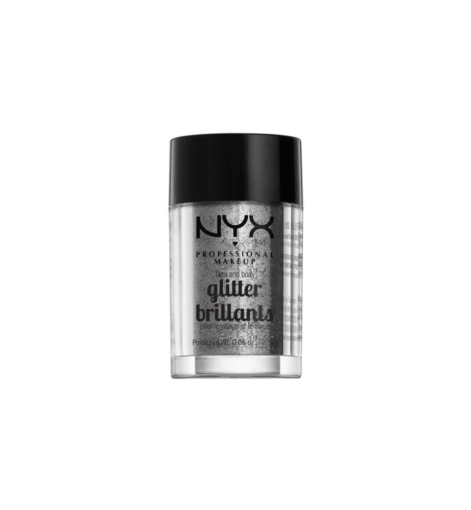 NYX Professional Makeup - Face & Body Glitter silver 2.5 g