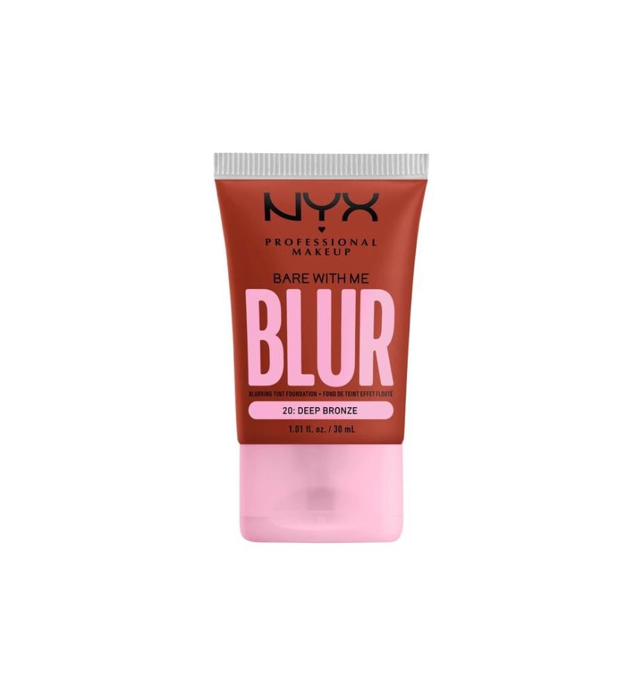 NYX Professional Makeup - Foundation Bare With Me Blur Tint 20 Deep Bronze
