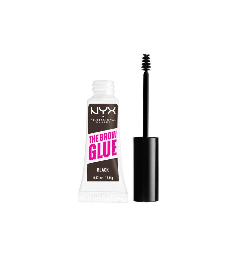 NYX Professional Makeup - The Brow Glue Instant Brow Styler Gel pour sourcils 05 Black 05 black
