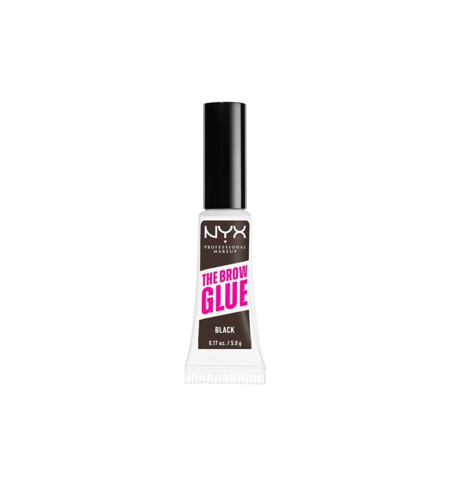 NYX Professional Makeup - The Brow Glue Instant Brow Styler Gel pour sourcils 05 Black 05 black