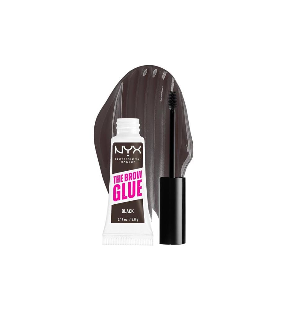 NYX Professional Makeup - The Brow Glue Instant Brow Styler Gel pour sourcils 05 Black 05 black