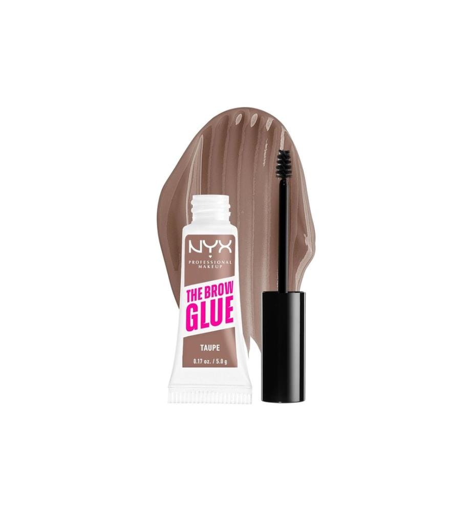 NYX Professional Makeup - The Brow Glue Instant Brow Styler Gel pour sourcils 02 Taupe Blond 02 Taupe