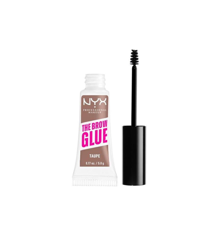NYX Professional Makeup - The Brow Glue Instant Brow Styler Gel pour sourcils 02 Taupe Blond 02 Taupe