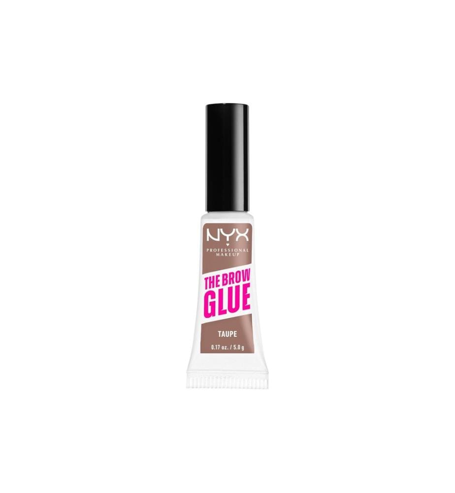 NYX Professional Makeup - The Brow Glue Instant Brow Styler Gel pour sourcils 02 Taupe Blond 02 Taupe