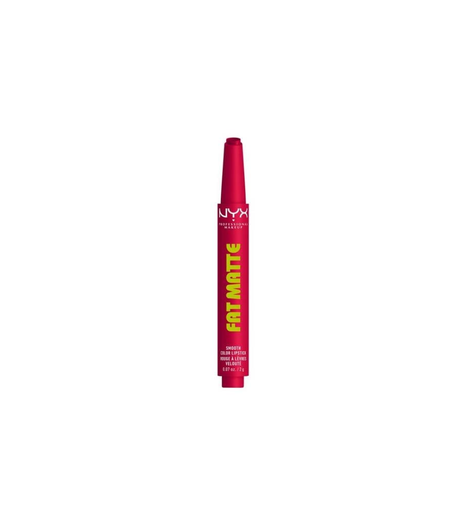 NYX Professional Makeup Lippenstift Fat Matte Smooth 14 Hibiscus Hug