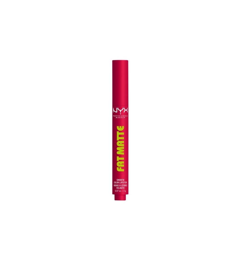 NYX Professional Makeup Lippenstift Fat Matte Smooth 14 Hibiscus Hug