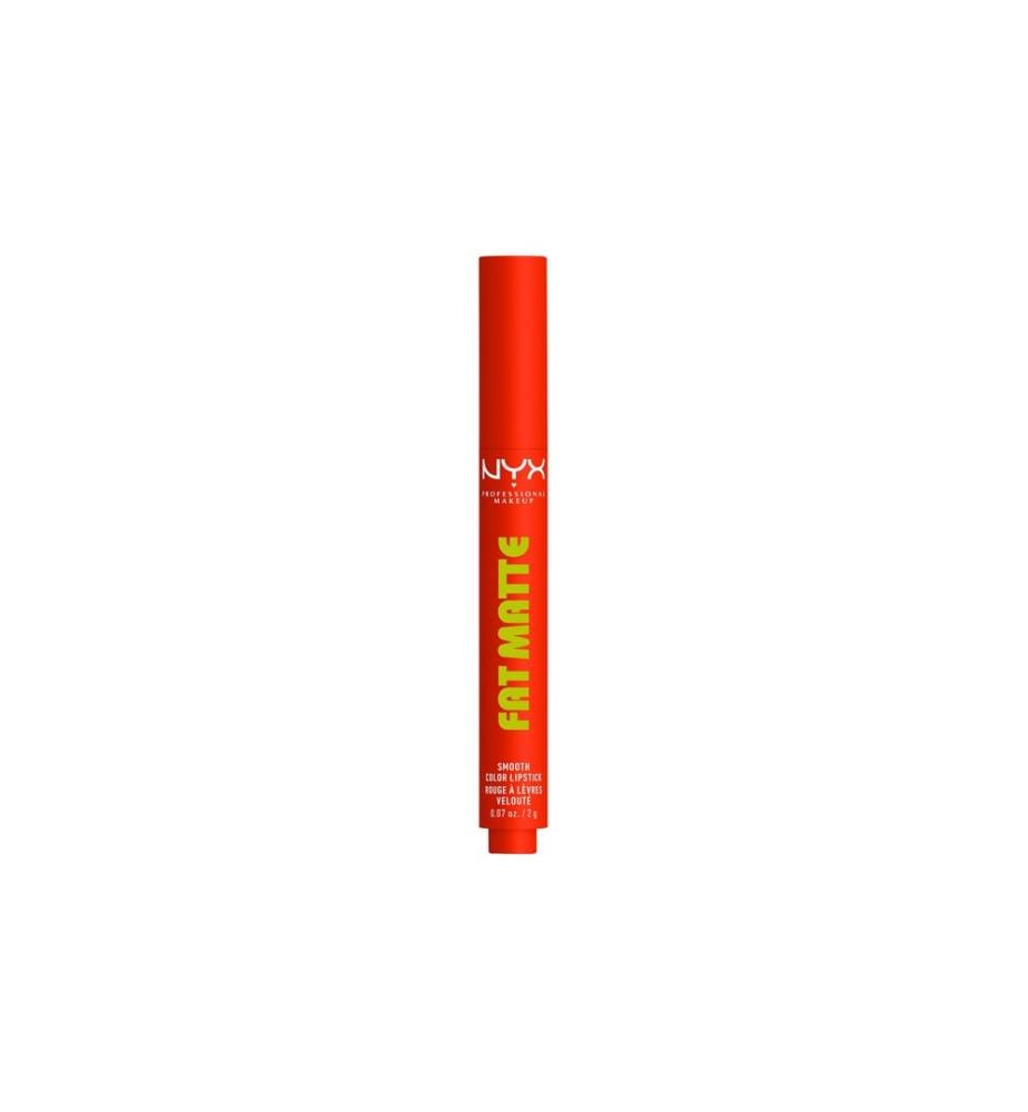 NYX Professional Makeup Lippenstift Fat Matte Smooth 05 Comfy Caramel