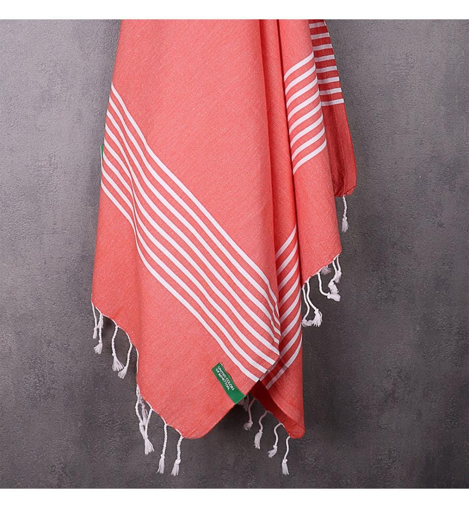 Serviette de Hammam 80 x 165cm 170Gsm Rouge