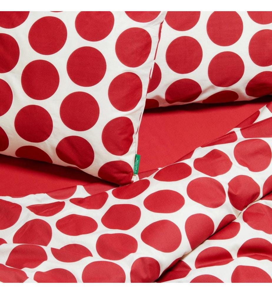 Set 3Pièces Individuelle Bettbezug: Bettbezug (150x220cm mit 30cm Klappe) + Spannbettlaken (90x200 mit 30cm Klappe) + Kopfkissen (50x50cm) 100% Baumwolle