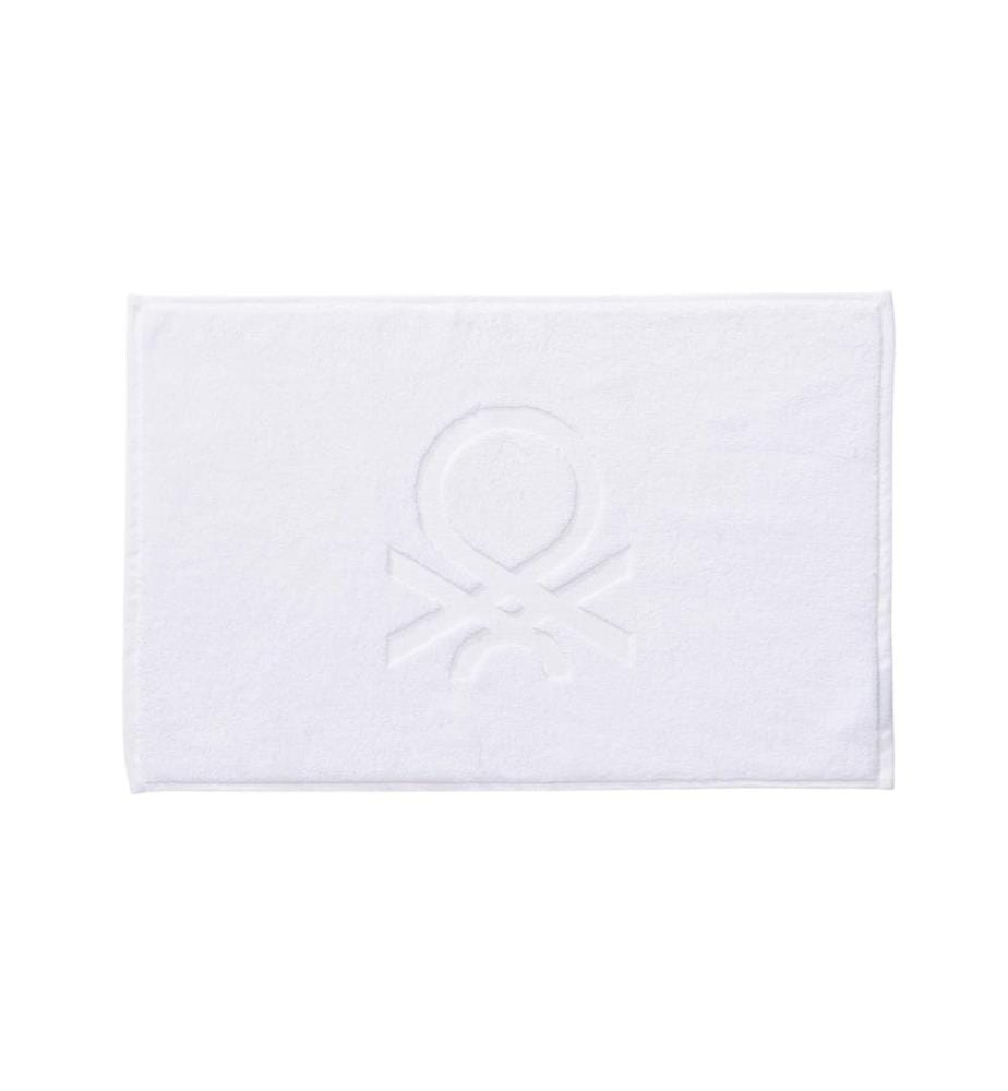Tapis De Bain 40x60Cm 750Gsm 100% Coton Blanc Benetton