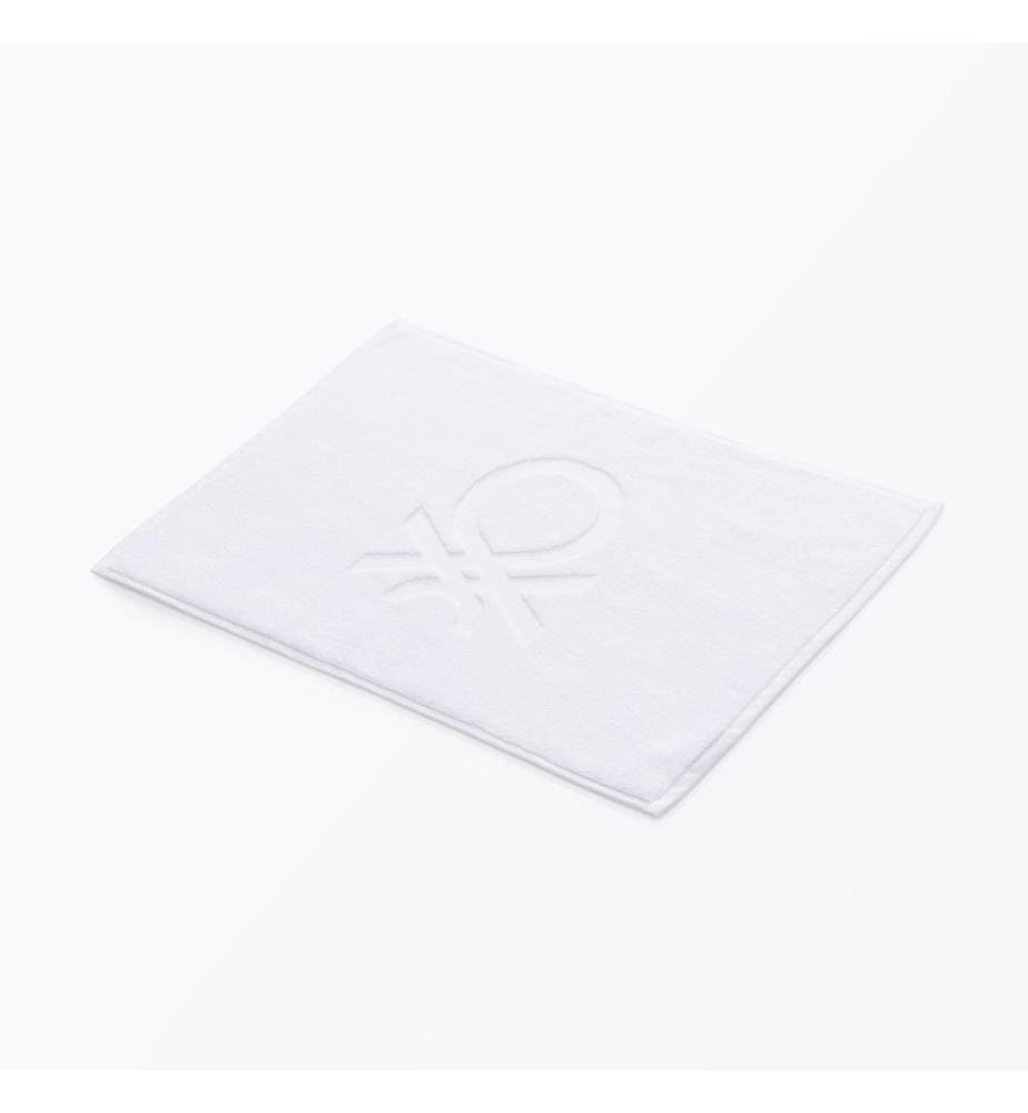Tapis De Bain 40x60Cm 750Gsm 100% Coton Blanc Benetton