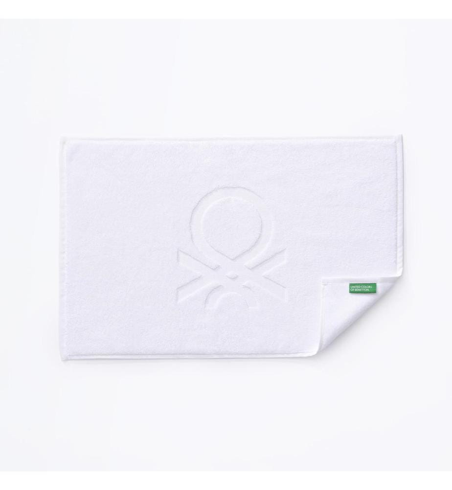 Tapis De Bain 40x60Cm 750Gsm 100% Coton Blanc Benetton