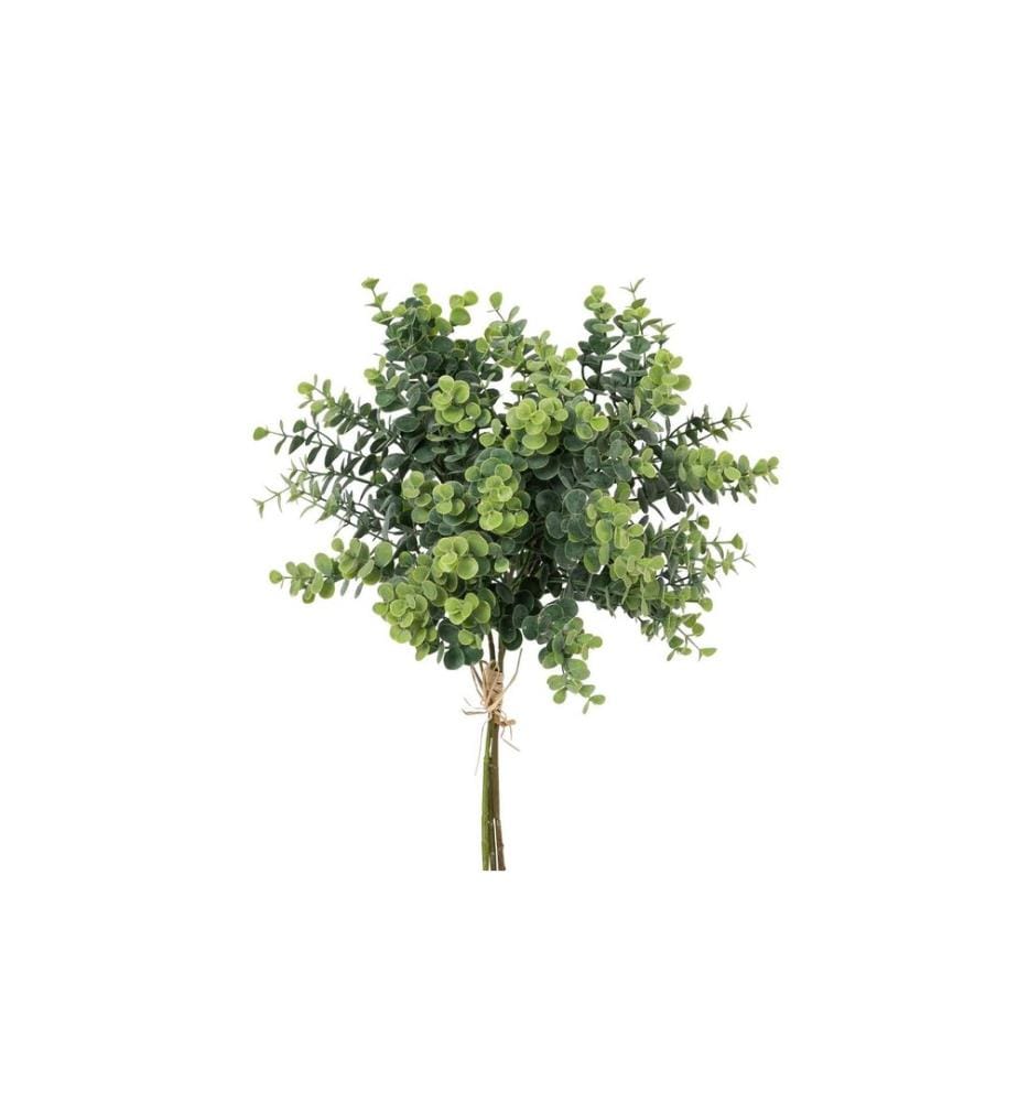 BOTANIC-HAUS - Kunstpflanze Eukalyptusbund 3er Set, 40 cm