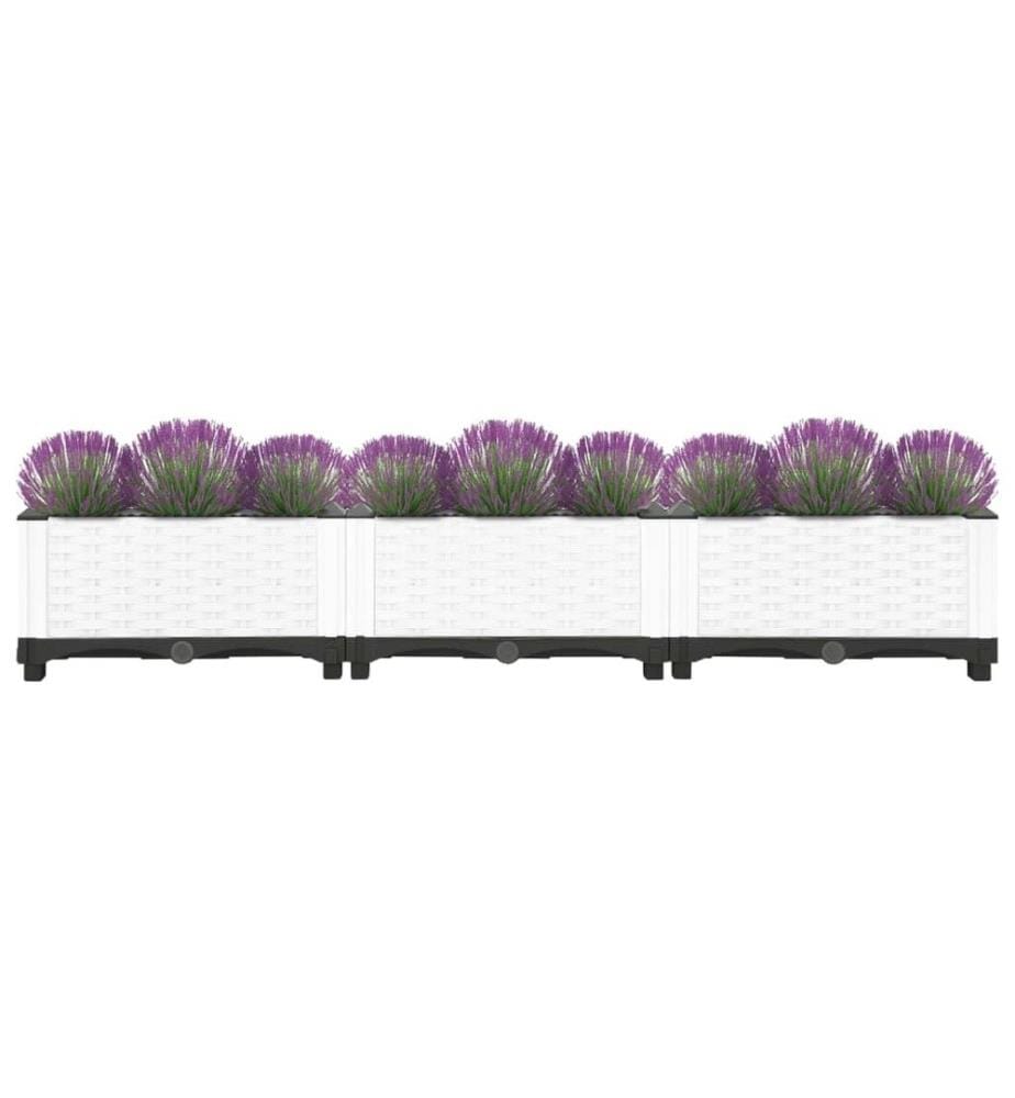 Lit surélevé 120x40x23 cm Polypropylène