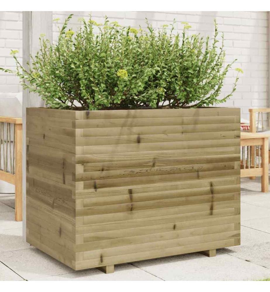 Jardinière 90x60x72,5 cm bois de pin imprégné