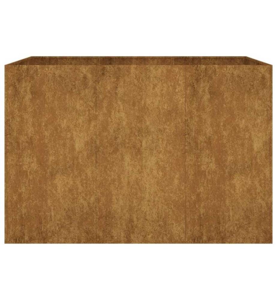 Hochbeet 120x80x80 cm Cortenstahl