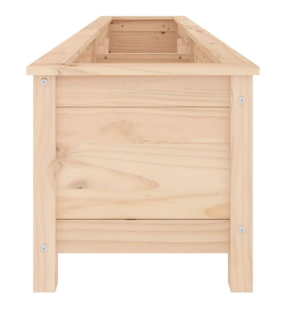 Lit surélevé de jardin 199,5x40x39 cm bois de pin massif