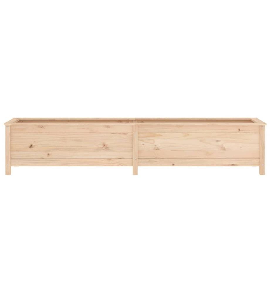 Lit surélevé de jardin 199,5x40x39 cm bois de pin massif
