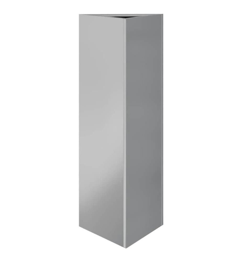 vidaXL Jardinières 2 pcs triangulaire 30x26x75 cm acier galvanisé