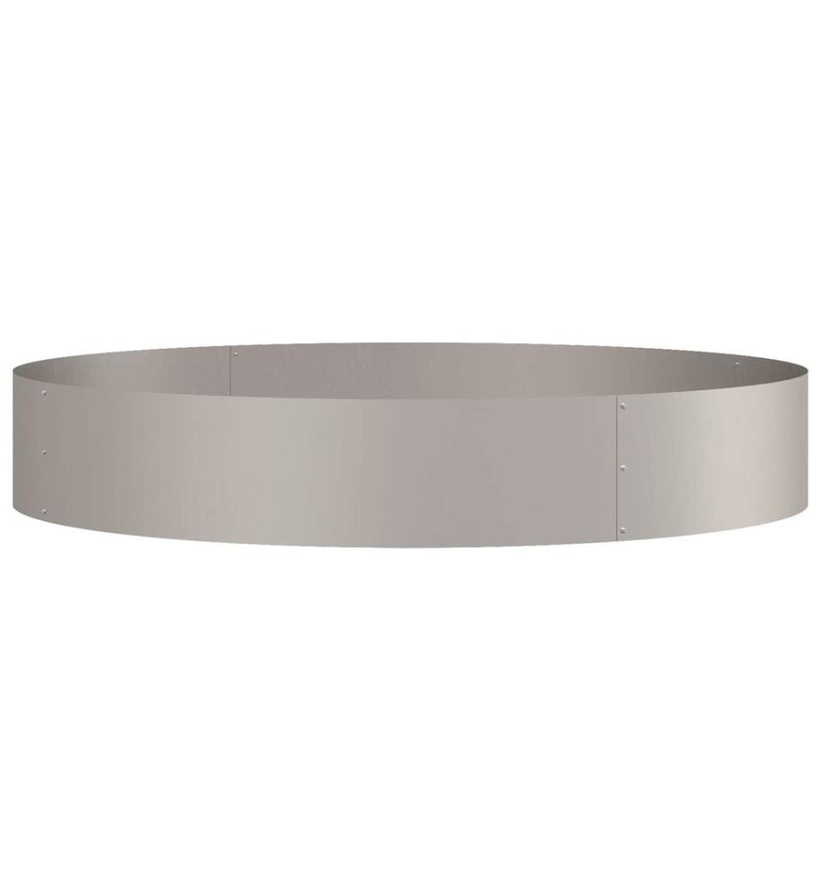 vidaXL Anneau de jardinière 5 pcs Marron 120 x 120 x 20 cm