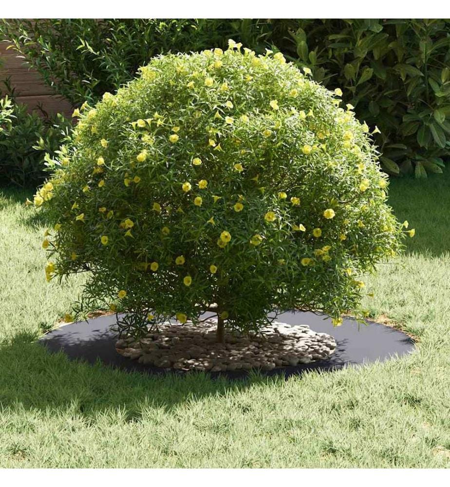 vidaXL geeignet für flache Baumringe 5 pcs Anthrazit Ø40 / 70 cm Stahl