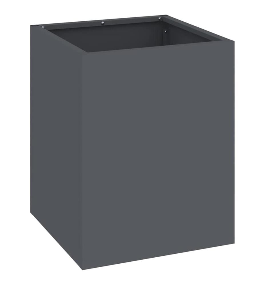 vidaXL Cache-pot de jardin Anthracite 32 x 32 x 40 cm