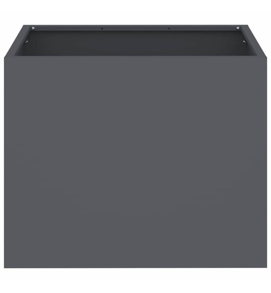 vidaXL Cache-pot de jardin Anthracite 50 x 32 x 40 cm