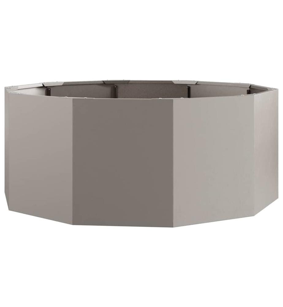 vidaXL Jardinière Rouillé 90 x 90 x 35 cm