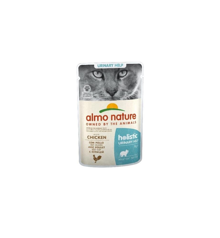 ALMO NATURE - Nassfutter Holistic Urinary Help mit Huhn, 30 x 70 g
