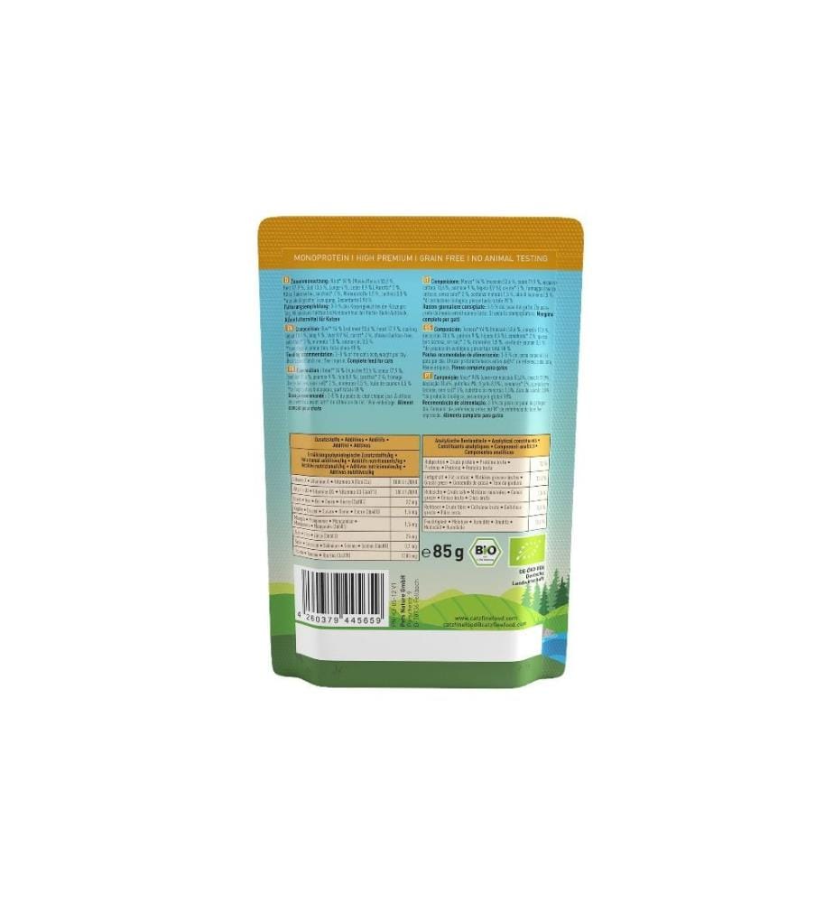 CATZ FINEFOOD - Nassfutter Bio No.507 Rind, 85 g