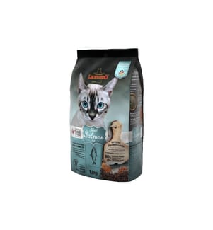 LEONARDO CAT FOOD - Trockenfutter Adult getreidefrei Lachs, 1.8 kg