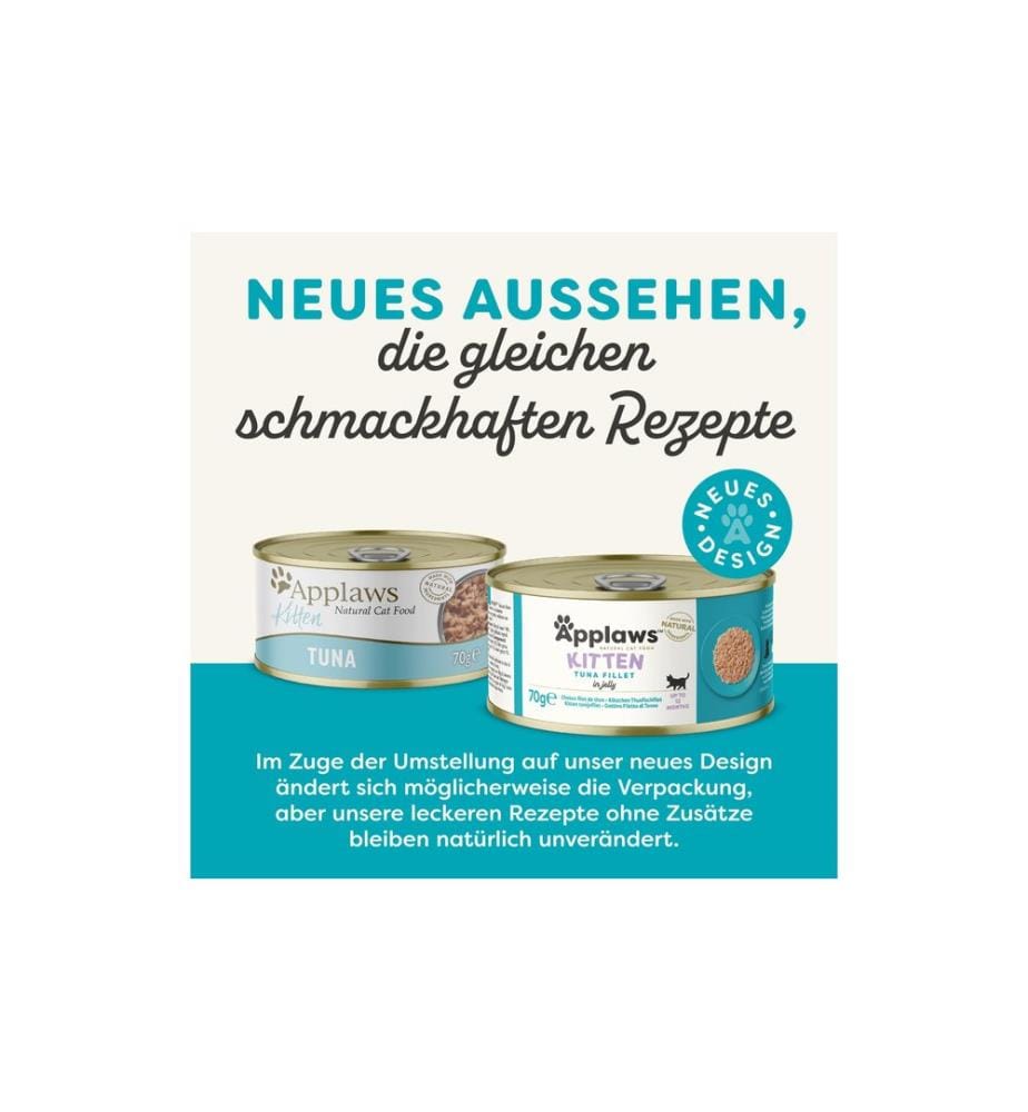 APPLAWS - Nassfutter Kitten Thunfisch 70 g